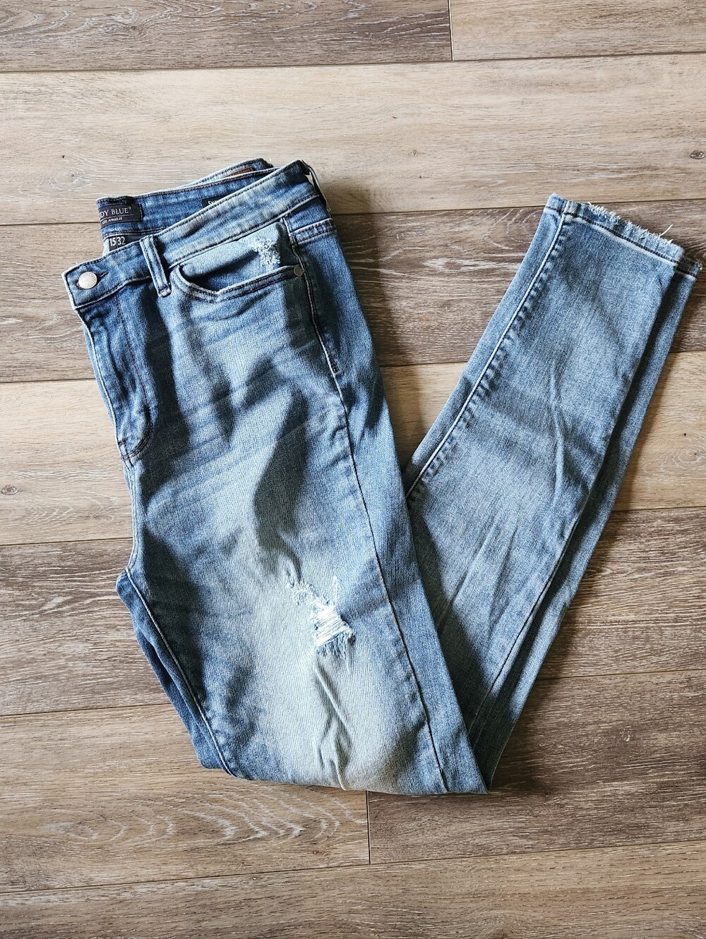 Judy Blue Jeans Distressed Skinny Fit
